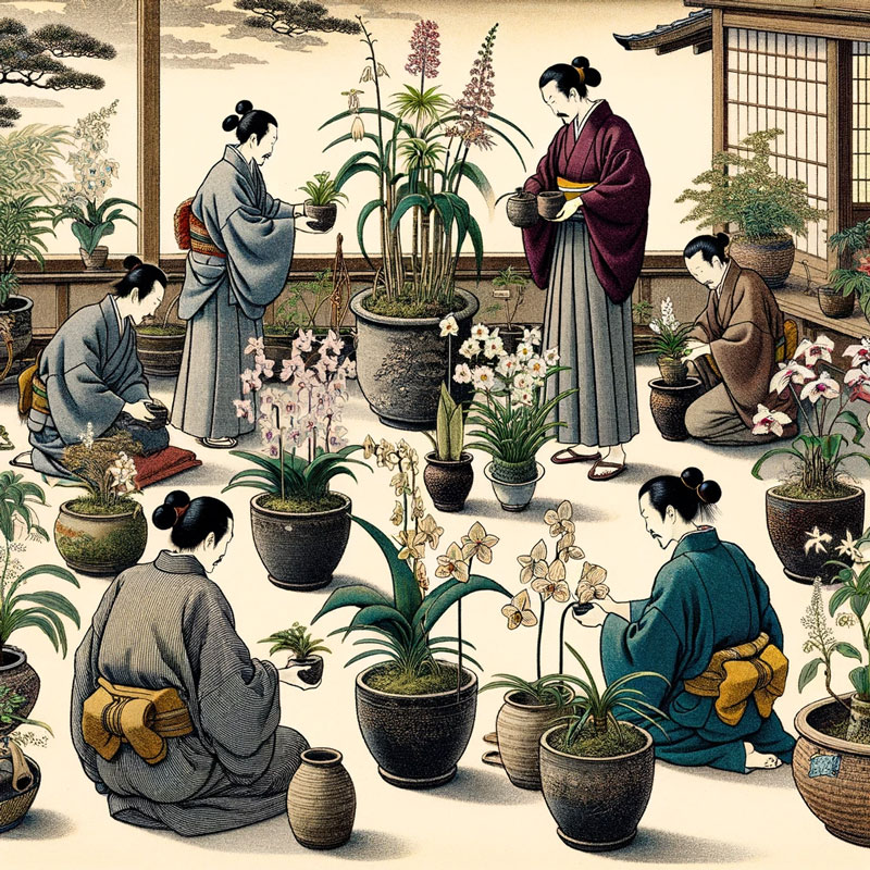 江戸時代で植物が親しまれている絵