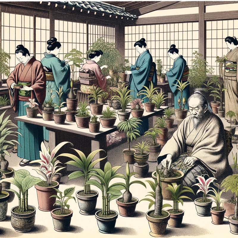 江戸時代での園芸文化